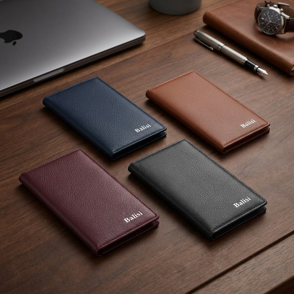 BALISI Men’s Bifold Wallet – Slim & Compact Wallet with 7 Card Slots