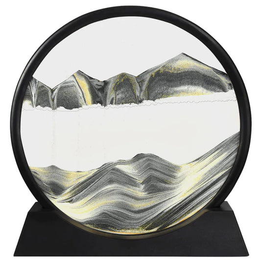 3D Moving Sand Art Lamp – Every Flip Creates a New Masterpiece!
