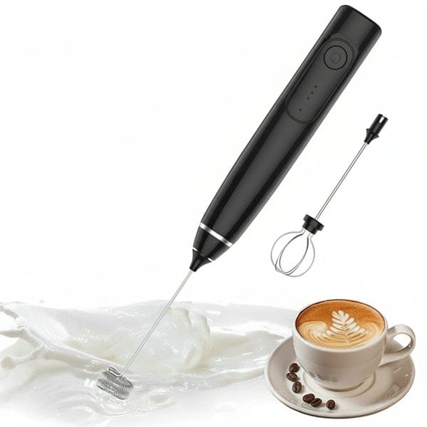 2 In 1 Electric Coffee Beater - Milk Frother And Egg Whisk - USB Electric Rechargeable Kitchen Tool.