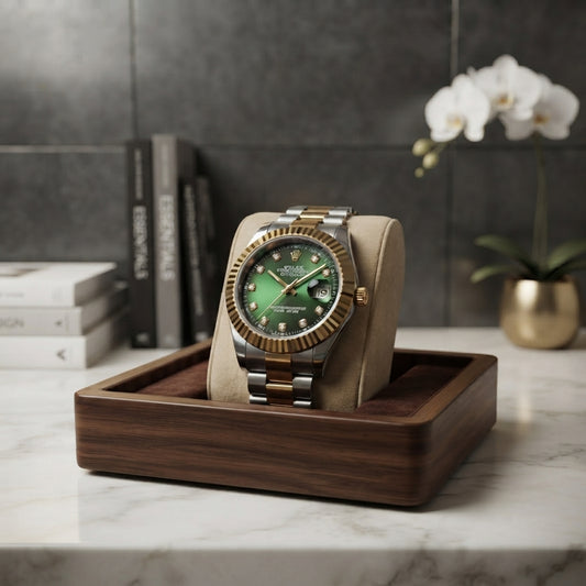 Imperial Green Luxury Men's Watch ⌚💚