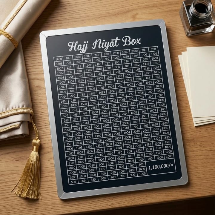 Hajj Niyat Box