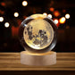 3D Galaxy Moon Crystal Ball Lamp – Wooden LED Base Night Light