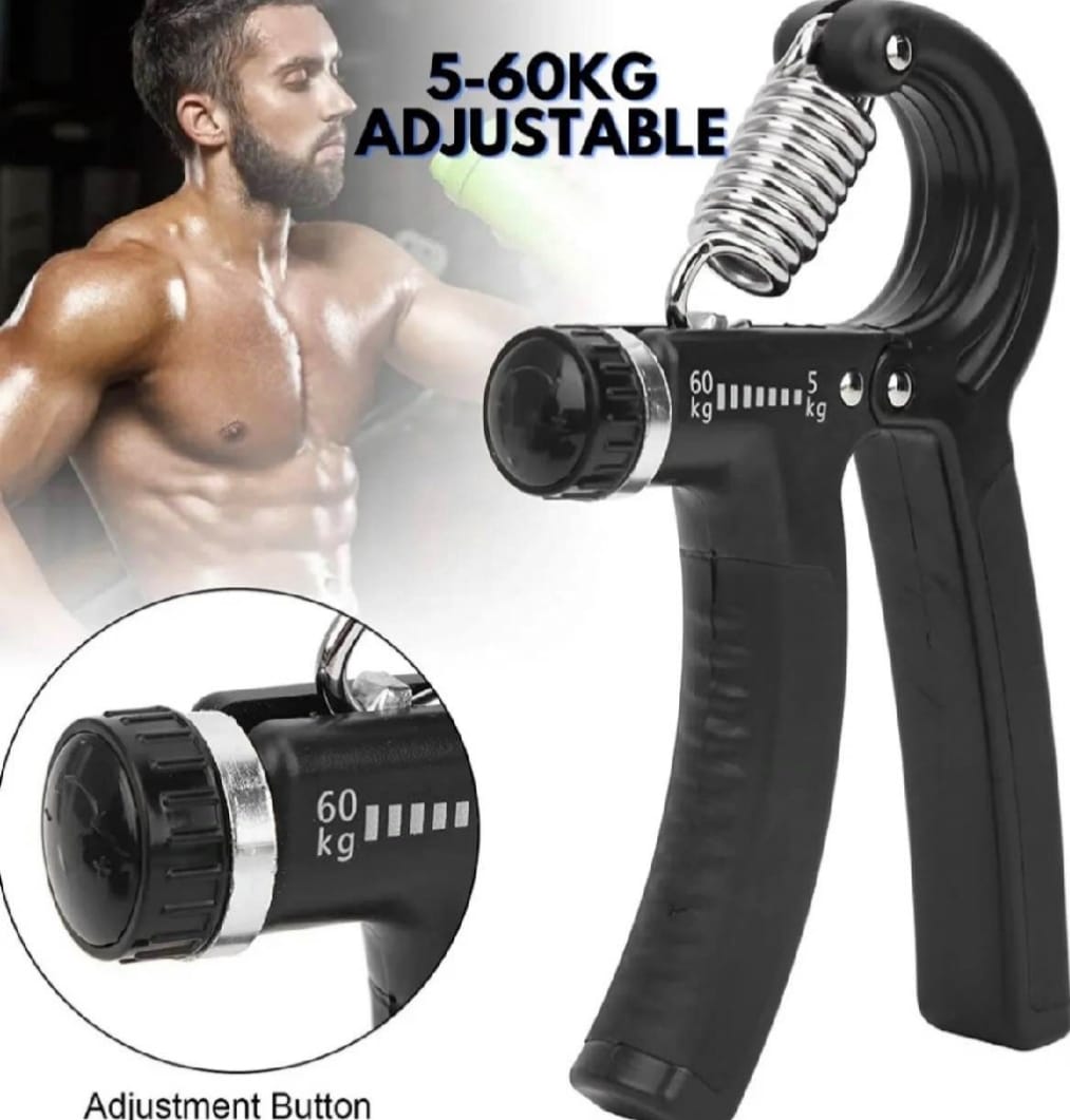Hand Gripper With Counter | Adjustable Hand Grip Strengthener | Forearm & Finger Exercise Gripper