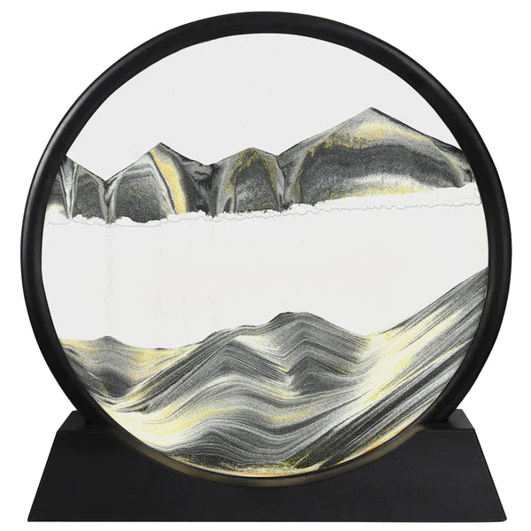 3D Moving Sand Art Lamp – Every Flip Creates a New Masterpiece!