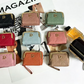 Premium Women’s Mini Wallet – Luxury Ladies Card Holder with 12 Card Slots, Coin Pocket, Cash Compartment, Secure Zip Closure & Wrist Strap