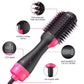 4-in-1 Hot Air Styling Brush – Dry, Straighten, Curl & Add Volume