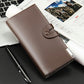 Premium Men's Long Wallet with Mobile Pocket | 10 Card Slots | Cash Pocket | Button Closure |