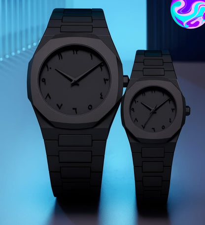 Tiger Aura Couple Watch Set