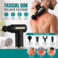Portable 5-in-1 Electric Massage Gun | Deep Tissue Muscle Massager | 6 Speeds | 4 Heads