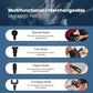 Portable 5-in-1 Electric Massage Gun | Deep Tissue Muscle Massager | 6 Speeds | 4 Heads