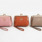 Premium Women’s Mini Wallet – Luxury Ladies Card Holder with 12 Card Slots, Coin Pocket, Cash Compartment, Secure Zip Closure & Wrist Strap